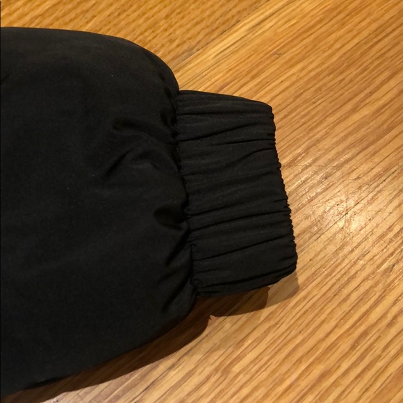 Garage Black Striped Puffer Jacket - Picture 6 of 6